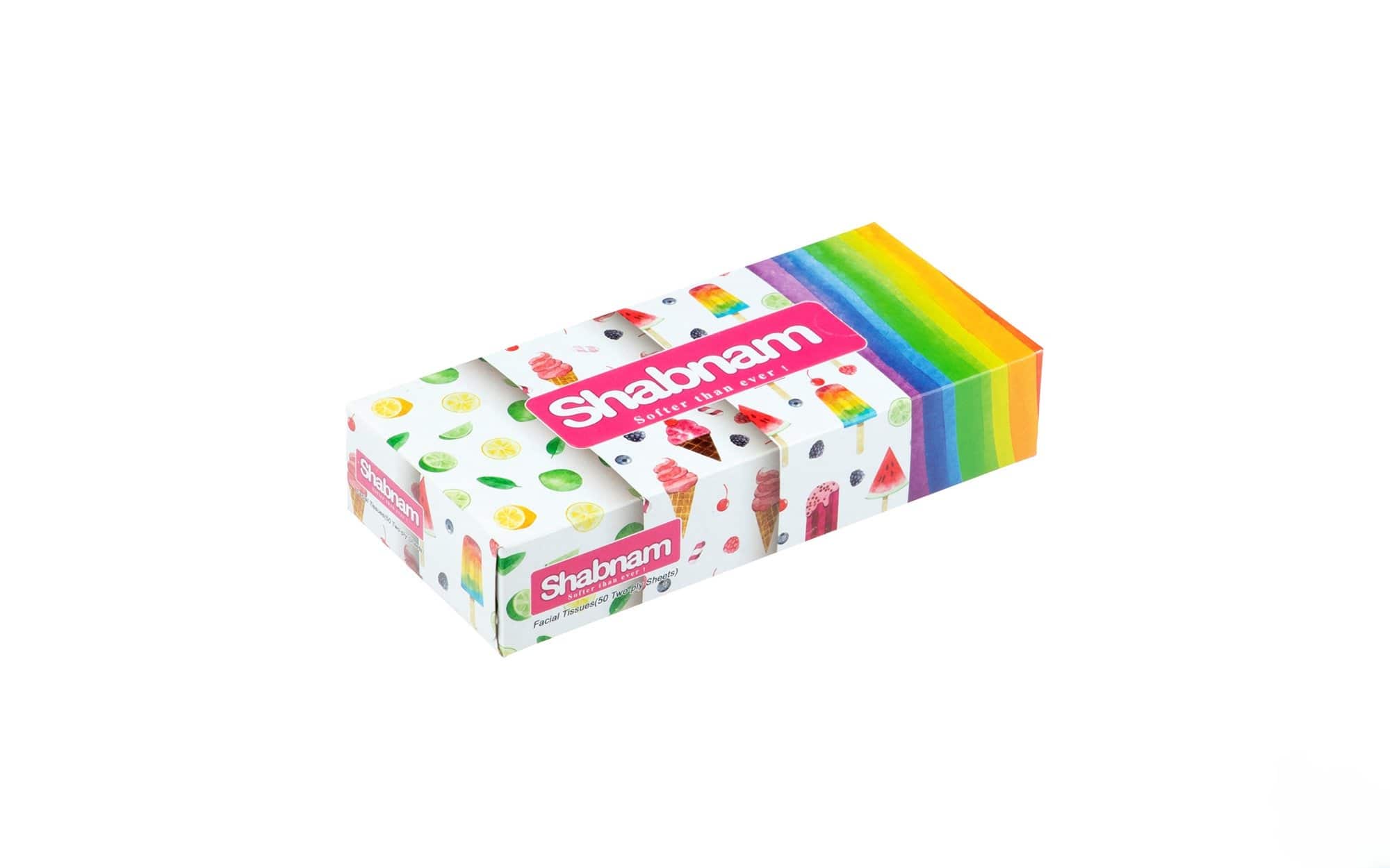 دستمال کاغذی شبنم نرم و لطیف با کیفیت عالی